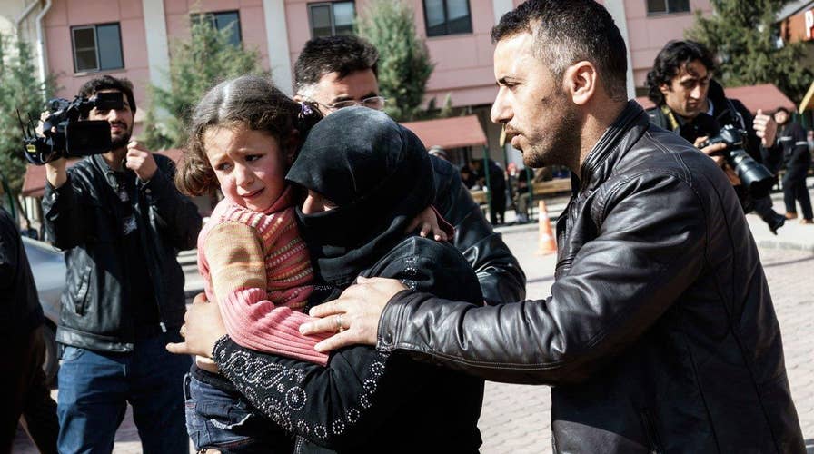 Russia blamed for strikes that hit hospital, school in Syria