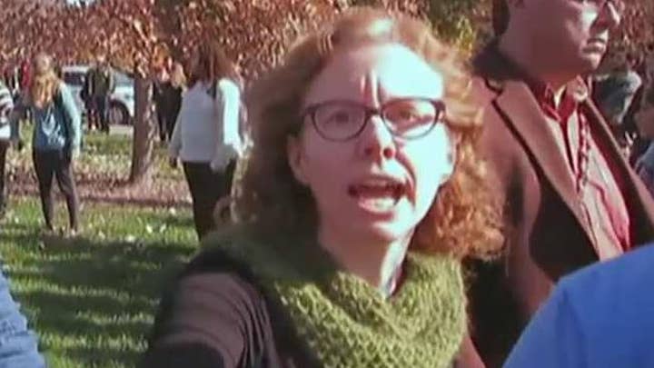 Disgraced Missouri professor seen cursing at cops