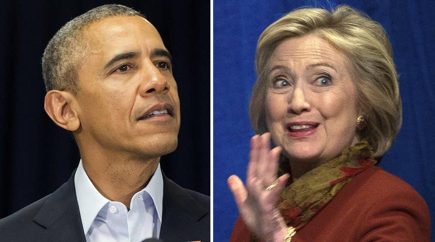 Did Obama offer Hillary Clinton a semi-endorsement?