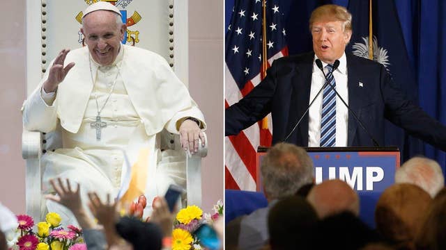 Pope Francis suggests Donald Trump is not a Christian