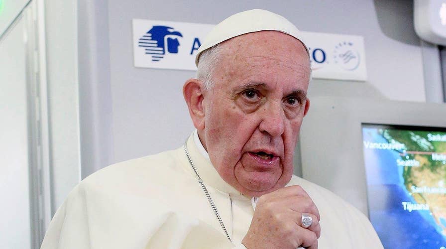 Pope Francis implies Donald Trump is not Christian