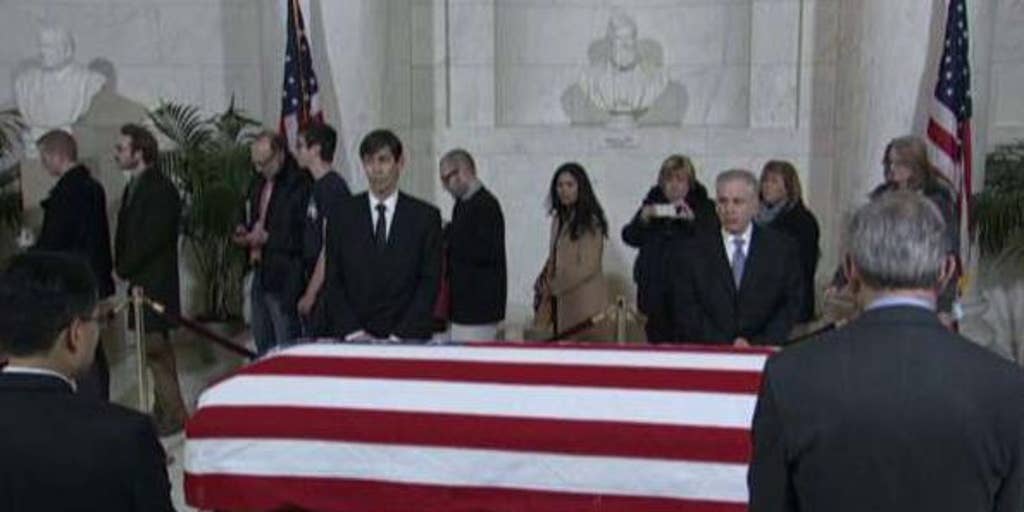 Justice Antonin Scalia Lying In Repose At The Supreme Court Fox News Video 