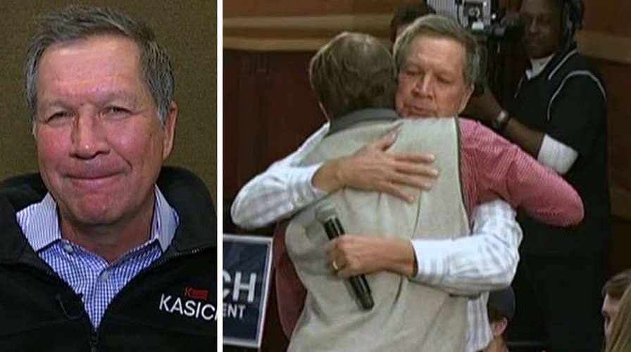 John Kasich describes a heartwarming moment with a supporter