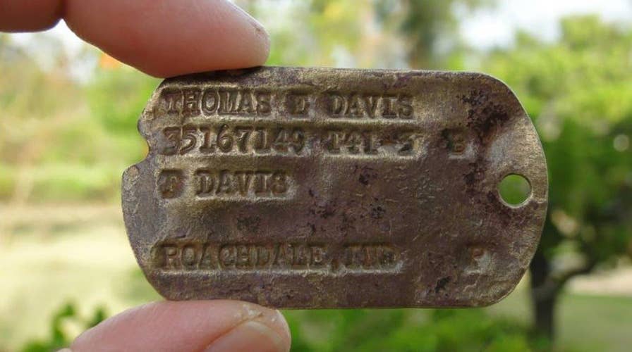 Fallen US WWII Hero's Army Dog Tag Uncovered On Pacific Island | Fox News