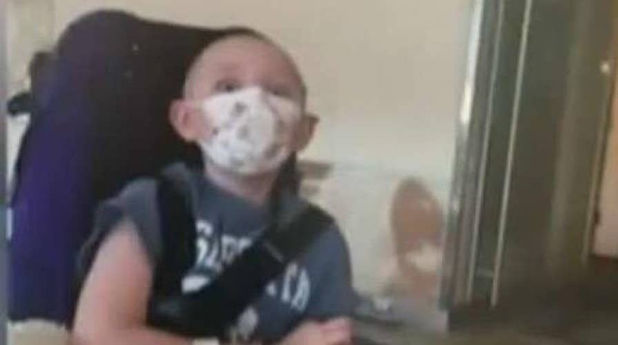 Turning to 'stone': 10-year-old battles stiff skin syndrome