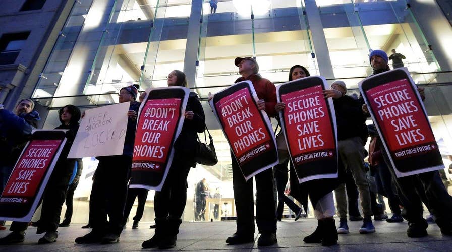 Government's iPhone demands spark nationwide protests