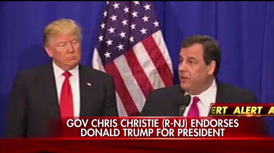 Christie endorses Trump