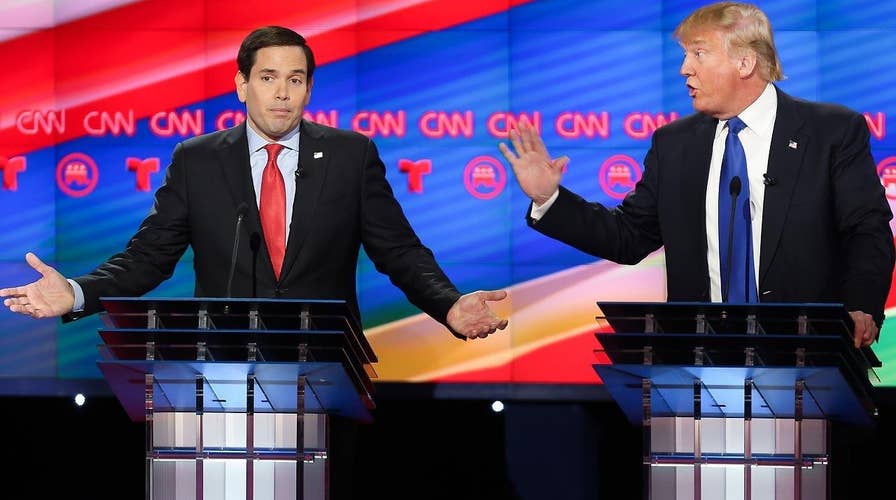 Rubio changes tactics, tries to 'out-Trump' Trump