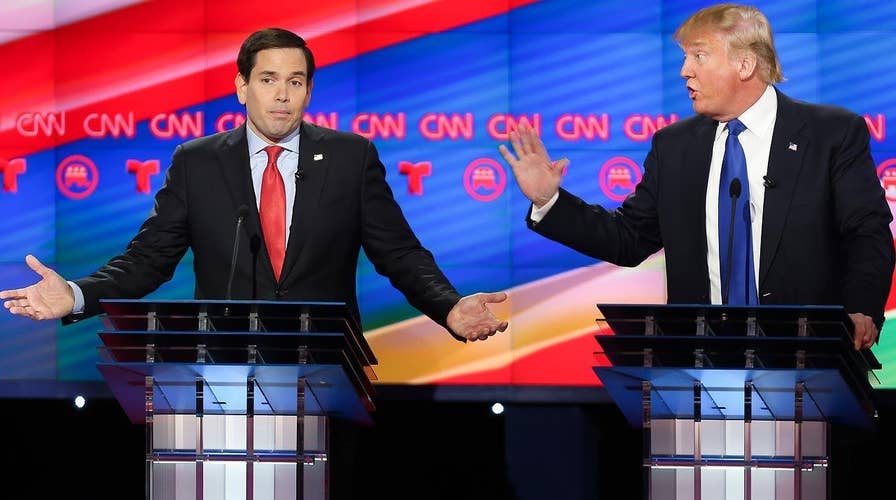 Rubio changes tactics, tries to 'out-Trump' Trump