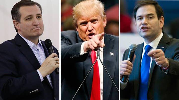 GOP candidates trade insults ahead of Super Tuesday