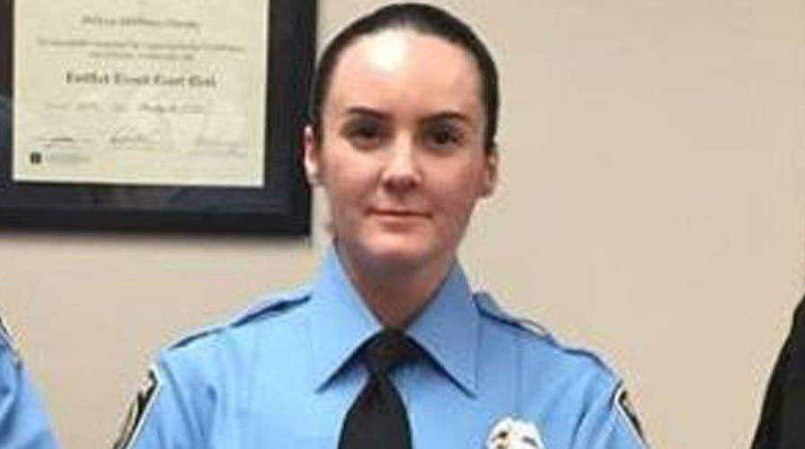 Va. officer killed on her first day on the job