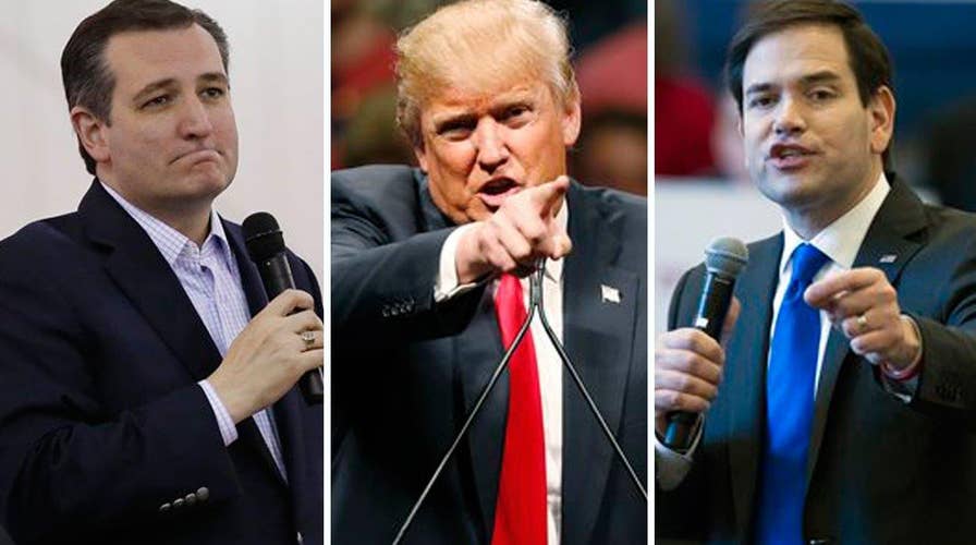 GOP candidates trade insults ahead of Super Tuesday