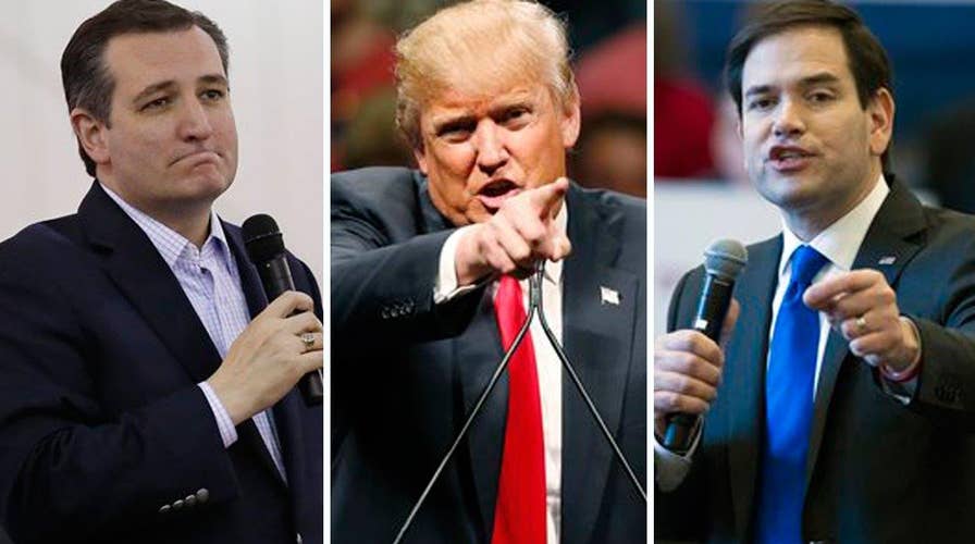 GOP candidates trade insults ahead of Super Tuesday