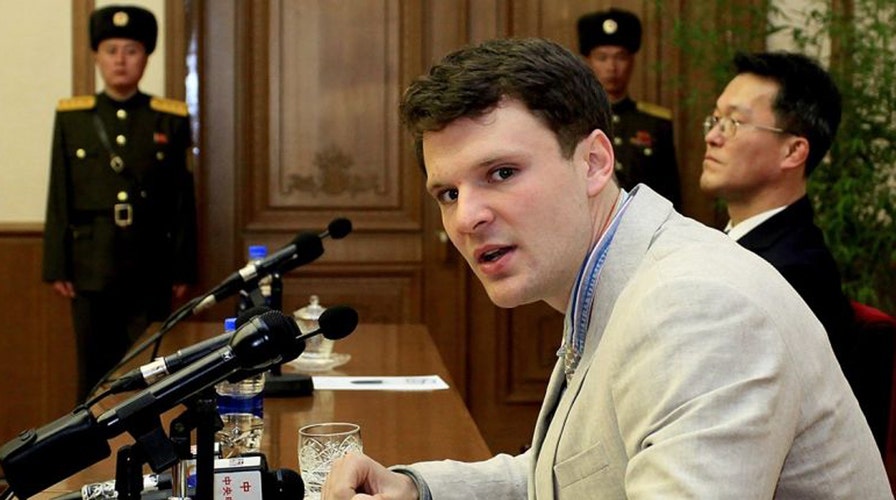 US college student held in North Korea apologizes to media