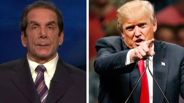 Krauthammer: Trump looking to deliver the coup de grace