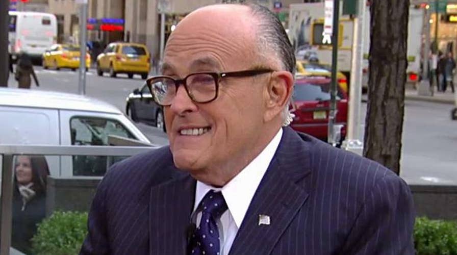 Rudy Giuliani makes his Super Tuesday predictions