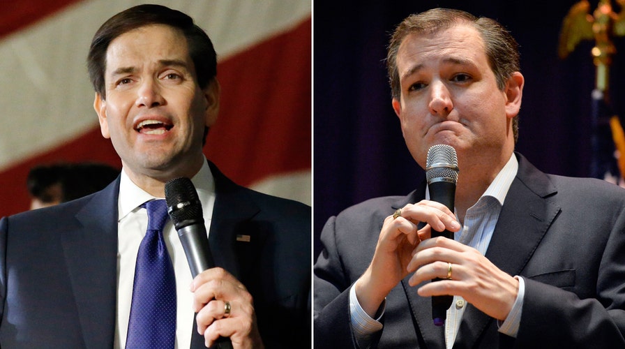 Senators Rubio, Cruz battle for second place in Virginia 