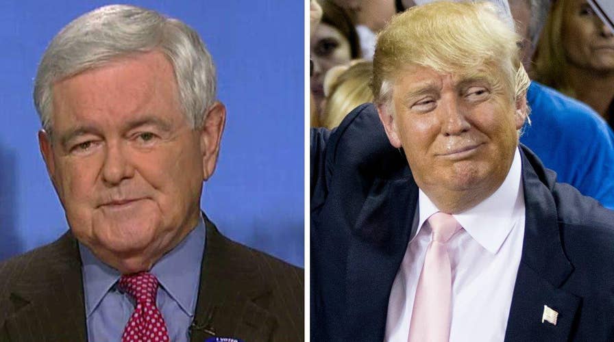 Gingrich: Establishment 'frenzy' to stop Trump won't work