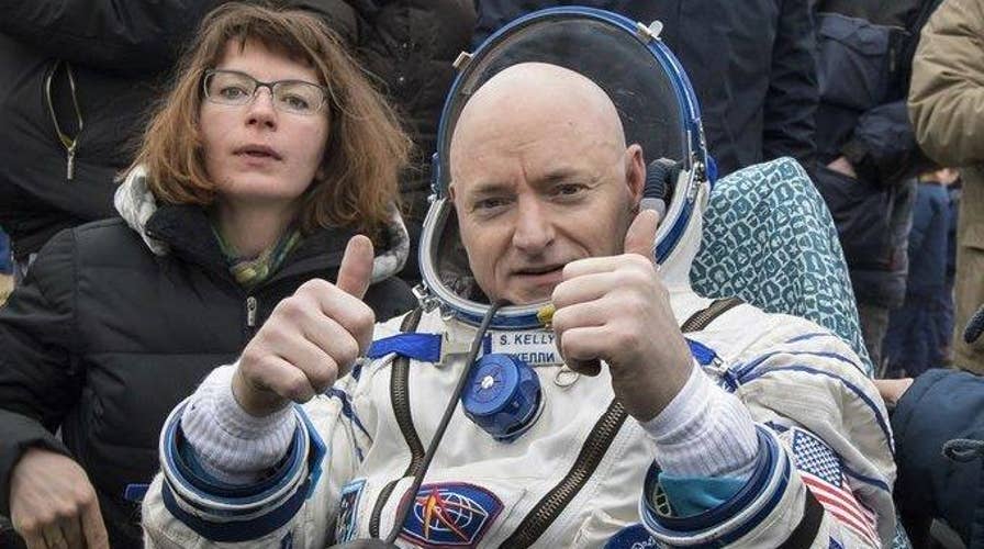 Astronaut Scott Kelly back on Earth after one year in space
