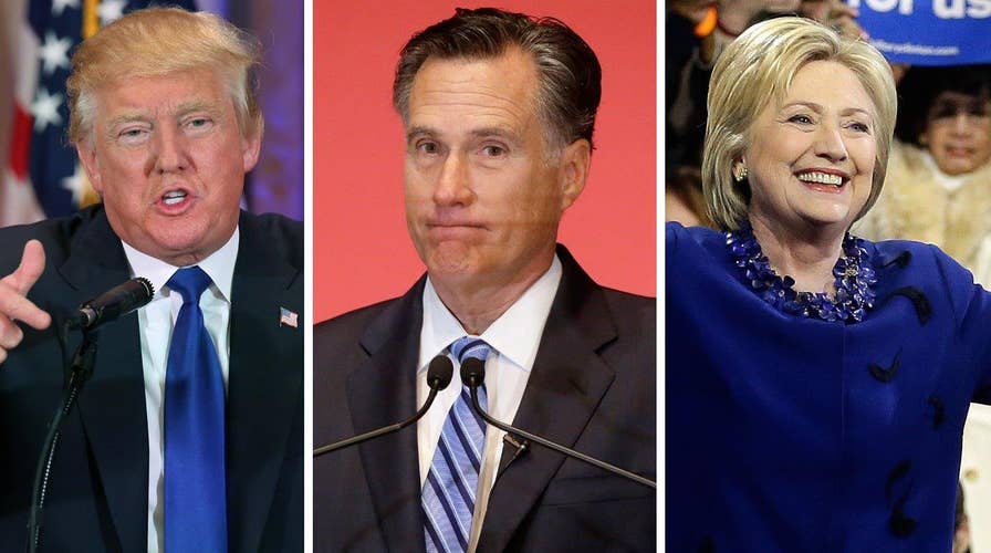 Was Romney out of line by targeting Trump and not Hillary?