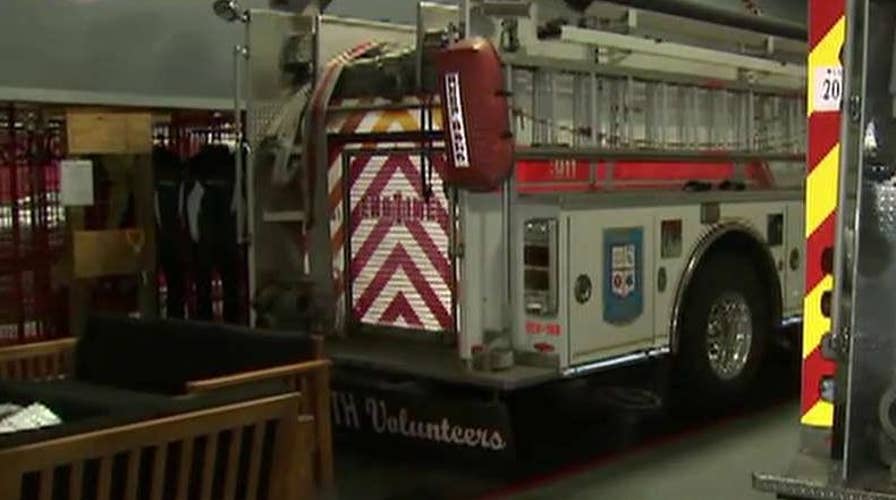 Firefighters suspended after saving a toddler's life