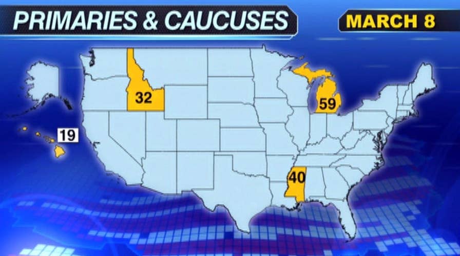 Republicans set sights on 4 states with 150 delegates