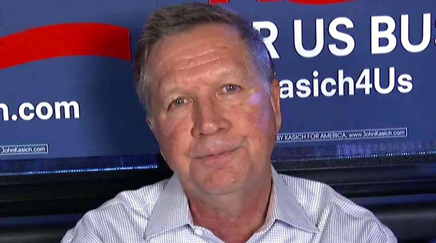 John Kasich on record of job creation, Flint water crisis