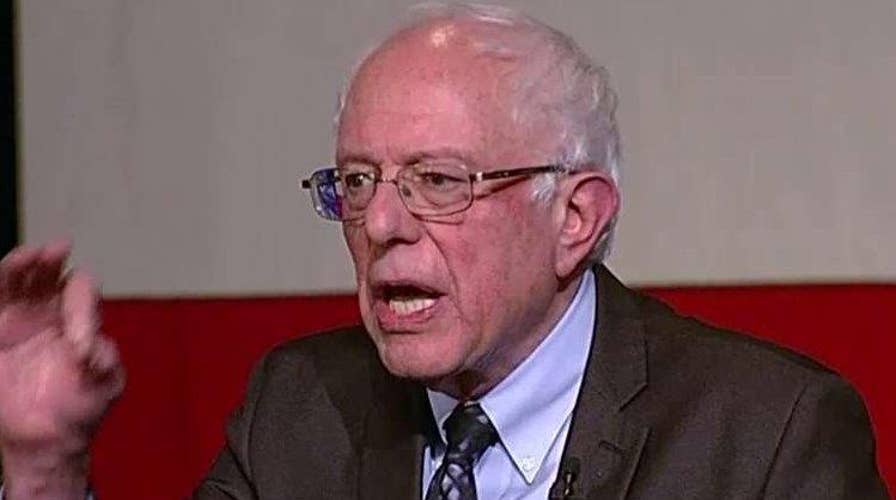 Is Sanders worried that Clinton is not honest, trustworthy?