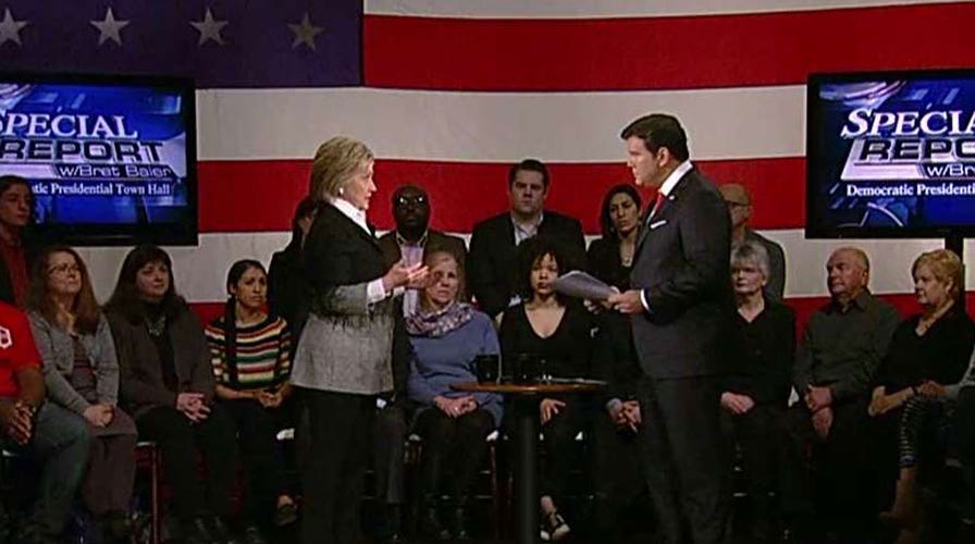 Fact-checking Hillary Clinton's town hall e-mail story