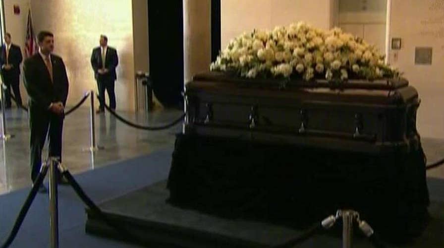 Family and friends prepare to say goodbye to Nancy Reagan