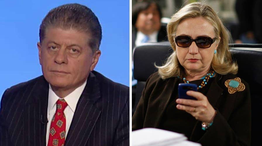 Judge Napolitano: Clinton email scandal is not going away
