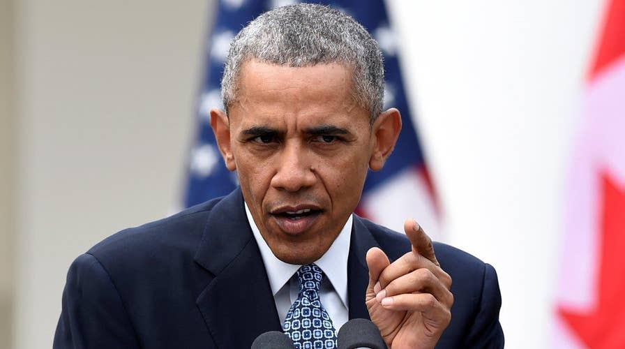 President Obama takes swipe at 'Republican crack-up'