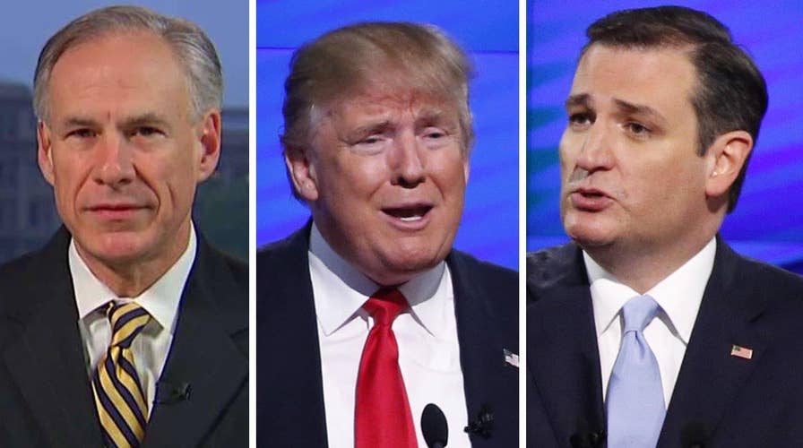Gov. Abbott: After Tuesday the race will be Cruz and Trump