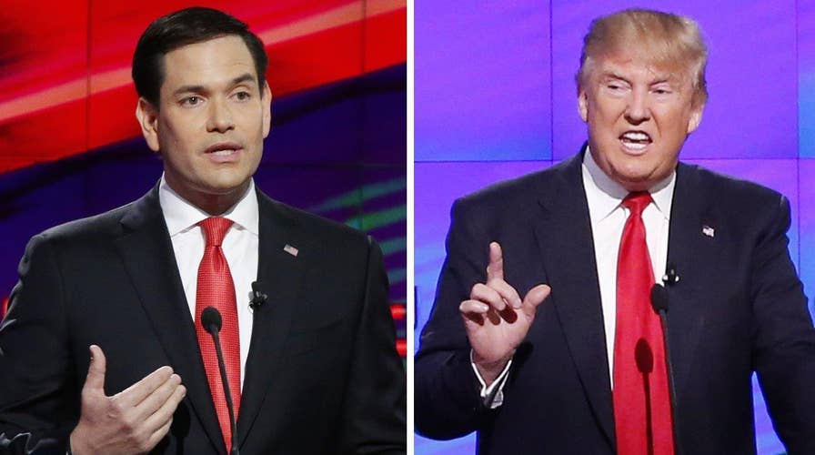 Rubio campaign sees gap closing between Trump in Florida