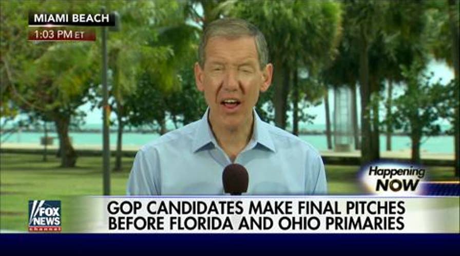 Trump rivals prepare for Florida, Ohio primaries