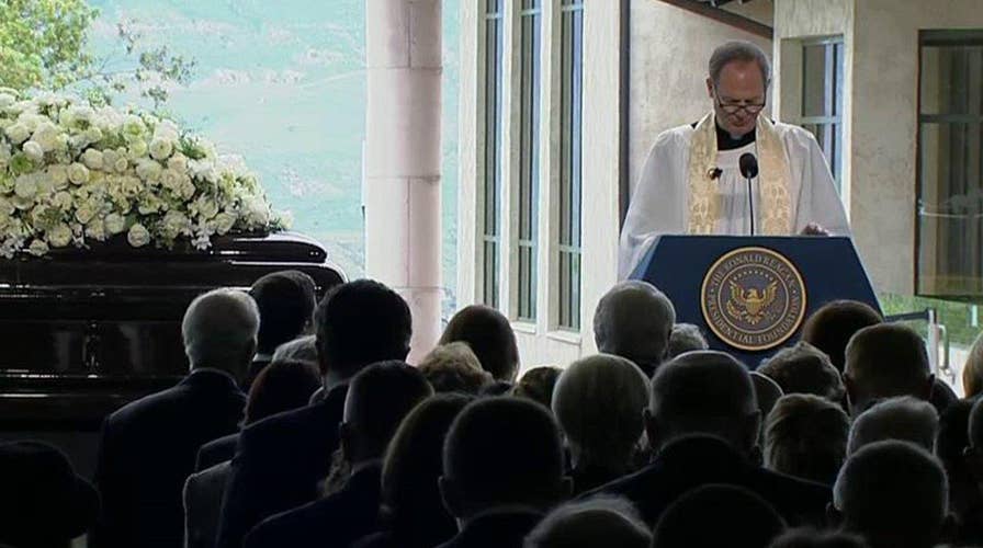 Rev. Kenworthy delivers homily at Nancy Reagan's funeral