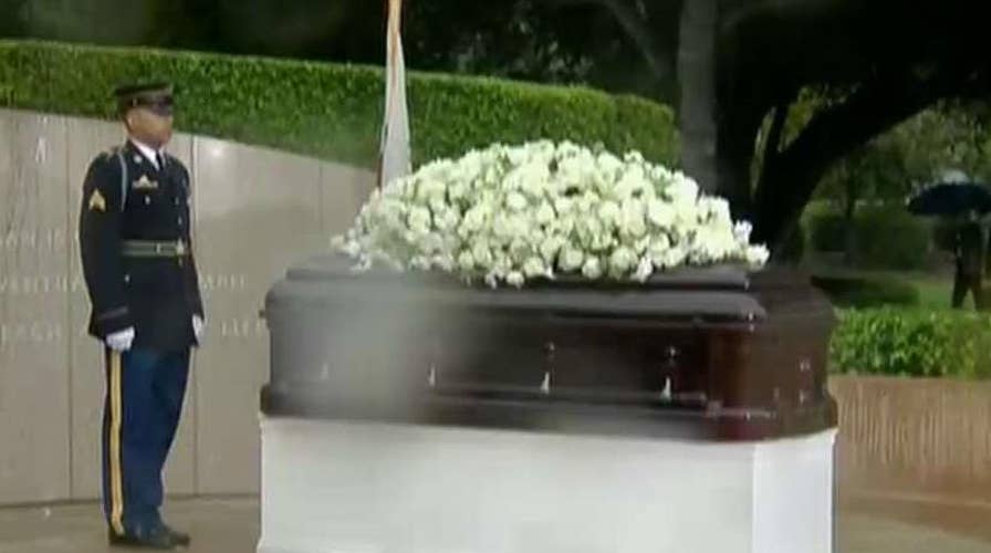 The final goodbye to Nancy Reagan