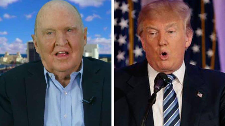 Jack Welch on GOP's establishment push to dump Trump