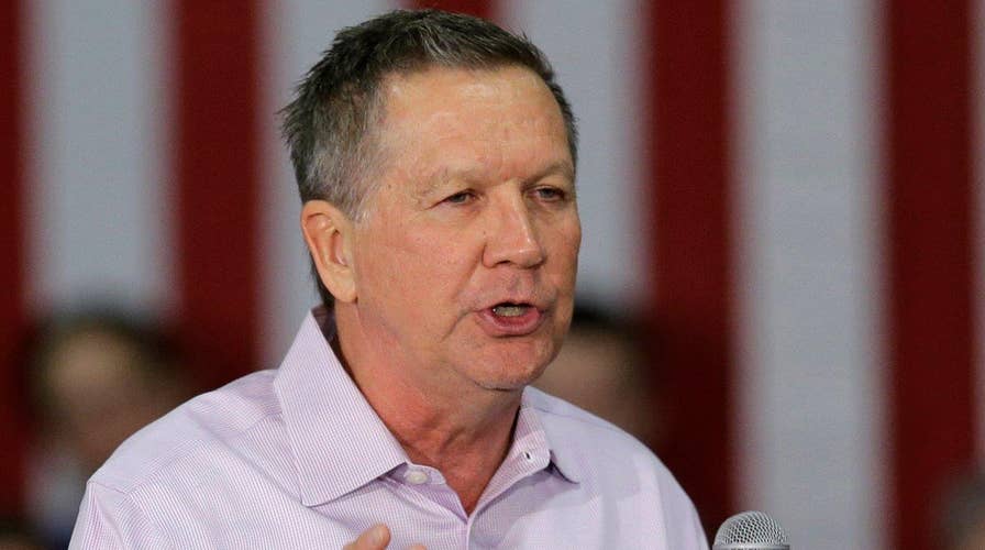 Polls show Kasich ahead of Trump in Ohio