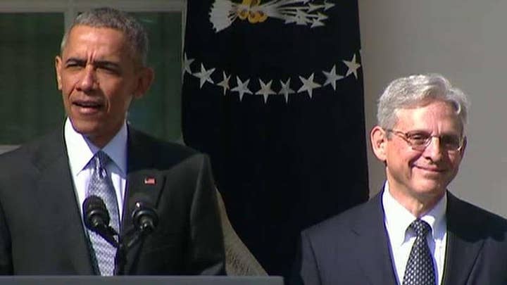 GOP refusing hearing for SCOTUS nominee Merrick Garland