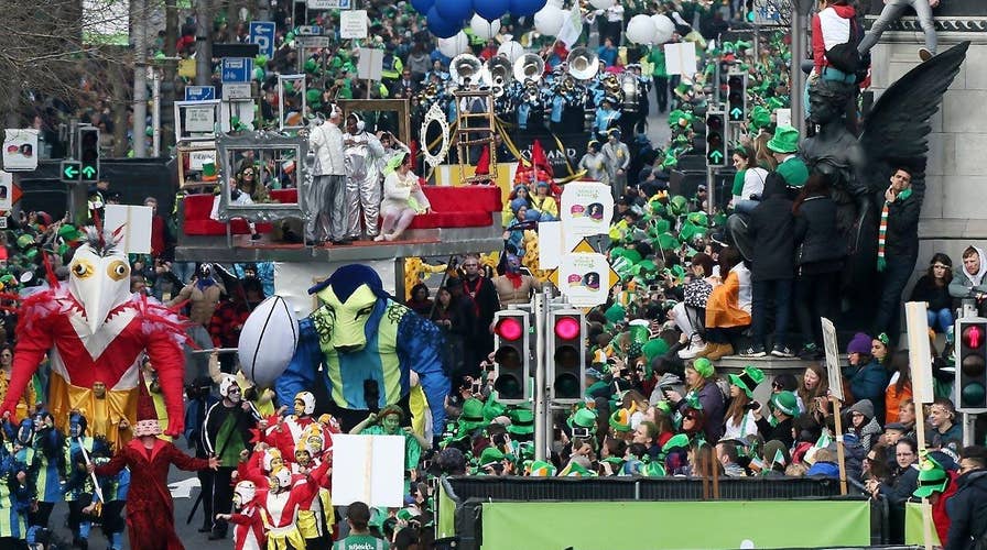 Record crowds for Dublin's annual St. Patrick's Day parade