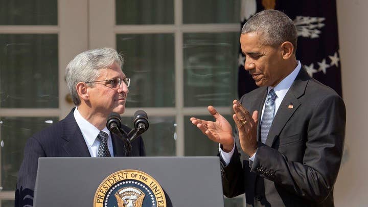 Obama likens Garland SCOTUS fight to civilian in a war zone