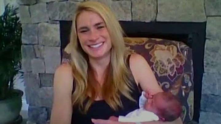 Track star on training for Olympics while pregnant