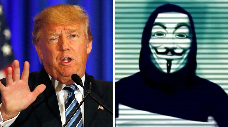 'Anonymous' claims it has hacked Trump's personal info