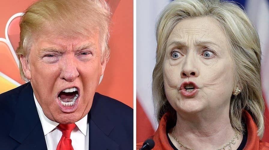 What would a Trump vs. Clinton contest look like?
