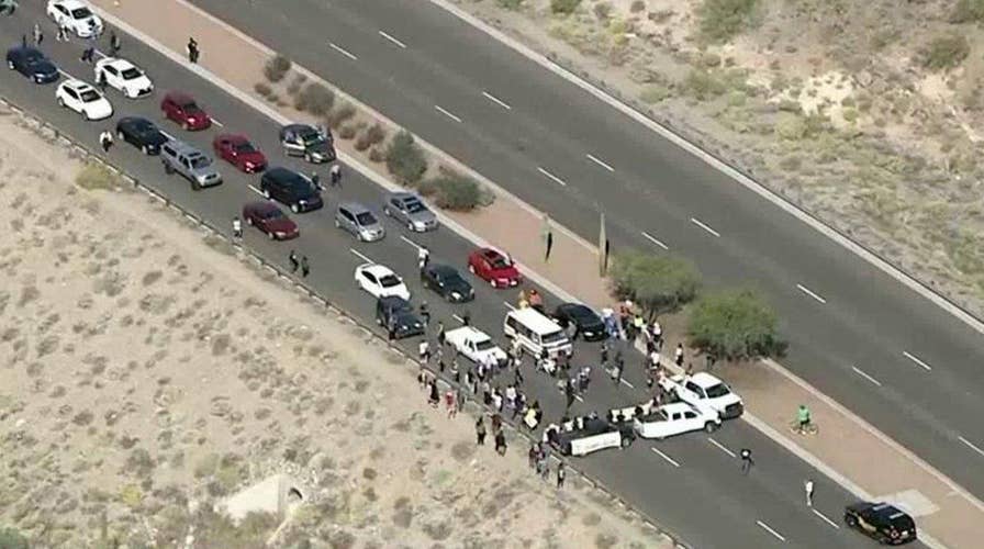 What are the legal rights of anti-Trump protesters?