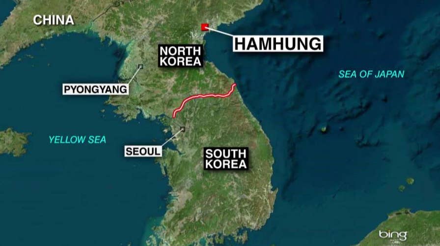 North Korea fires 5 short-range missiles into sea