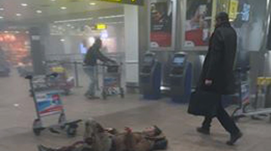 Series of explosions rip through Brussels airport, subway