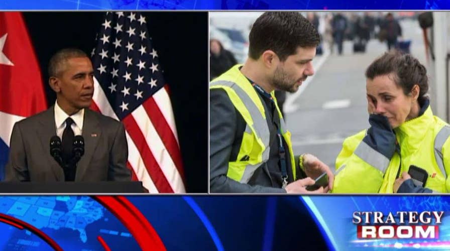 Obama, presidential candidates condemn Brussels attacks