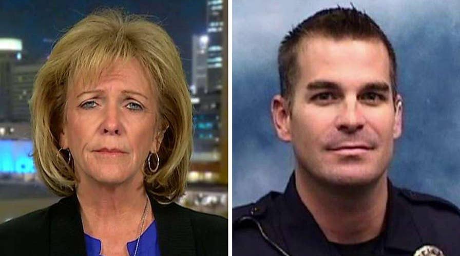 Mother of officer killed by illegal on immigration debate